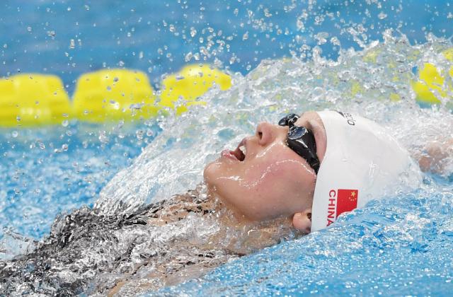 九游官网-张雨霏完成今日第三赛 中国泳队多个单项完成晋级